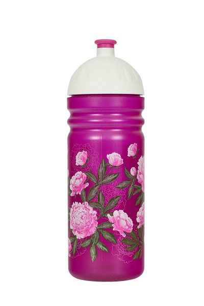 Zdravá lahev Pivoňky 0,7 l - transparentní - VÝPRODEJ